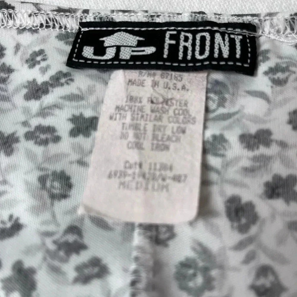 🌸 Upfront Black & White Floral Sundress – Women’s Medium 🌸 - Picture 4 of 5